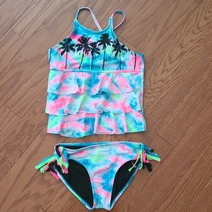 Justice 2 piece swimsuit